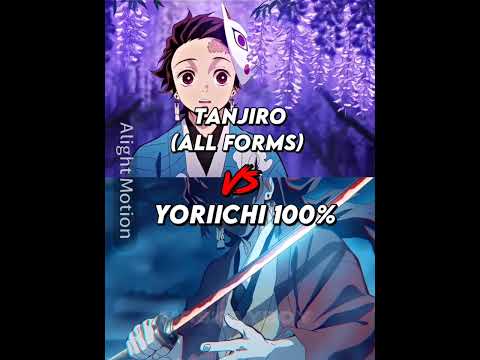 Tanjiro (all forms+arcs) VS Yoriichi