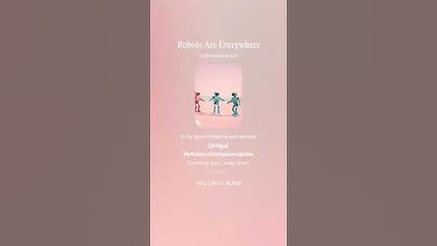 Robots r everywhere (ai song)
