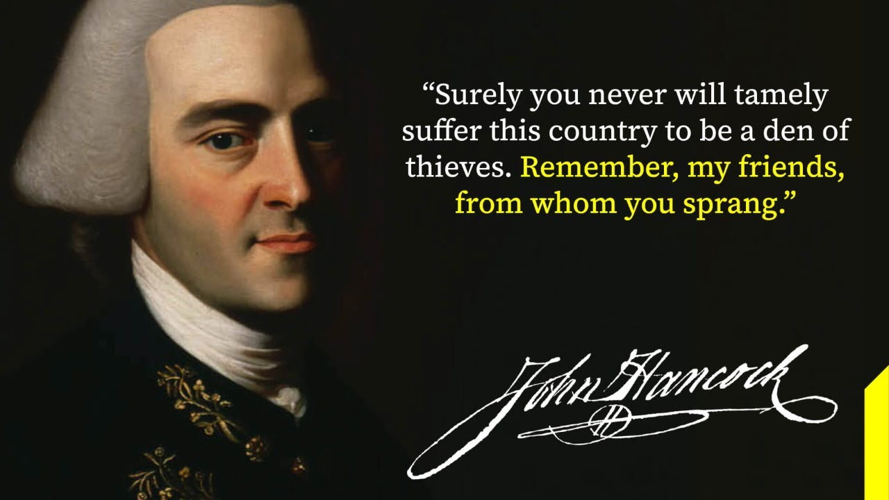 Founding Tenther John Hancock YouTube