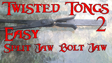Twisted Tongs 2 The Tongening! Easy Bolt Jaw Split Jaw