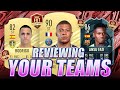 I RATE YOUR TEAMS! FUT CHAMPIONS SQUADS! #FIFA21 ULTIMATE TEAM