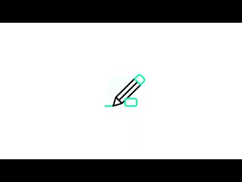 Pencil icon Lottie JSON animation