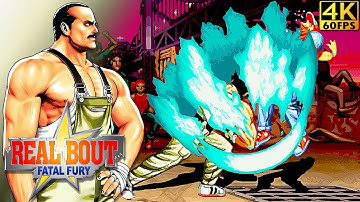 Real Bout Fatal Fury (1995 / Arcade)｜Franco Bash｜UHD 4K 60FPS