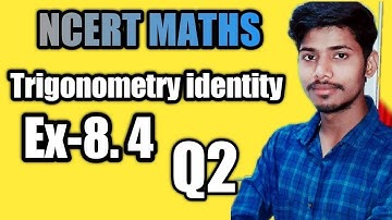 CBSE CLASS 10 MATHS EXERCISE 8.4 NCERT SOLUTION | CHAPTER 8 | INTRODUCTION TO TRIGONOMETRY | Q2