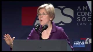 Elizabeth Warren ACS Convention FULL Speech SLAMS 'THIN SKINNED RACIST BULLY Donald Trump. Pt 1 of 3