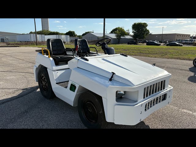 Toyota Baggage Tow Tractor, Unit 14046 - Operational Video - YouTube