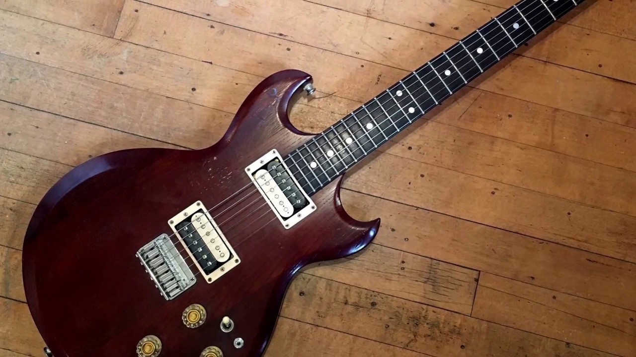 Aria Pro Vintage Electric Guitar Cardinal Series CS250 Matsumi