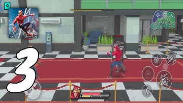 Spider Hero: Super Fighter Gameplay Walkthrough #3 (Android, IOS)