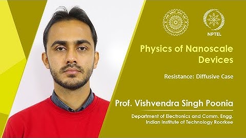 Lecture 31: Resistance: Diffusive Case