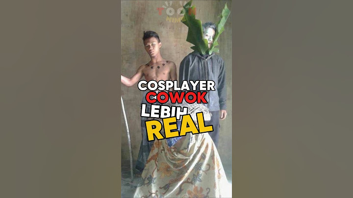 Cosplayer Cowok Lebih Real 😆 #anime #animeindo