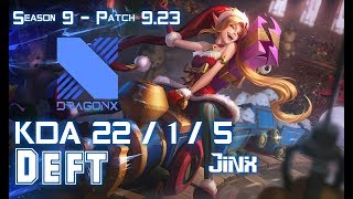 DRX Deft JINX vs KAI'SA ADC - Patch 9.23 KR Ranked