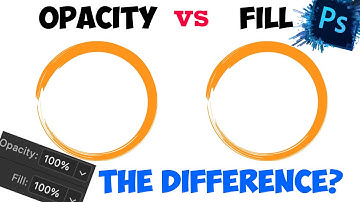 Opacity vs Fill in Photoshop