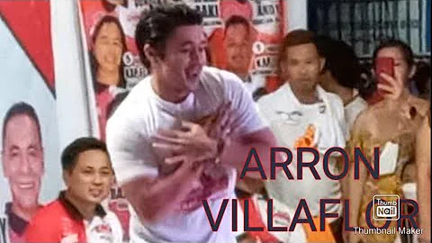 ARRON VILLAFLOR DANCING PAROPARO G @BARILI CEBU