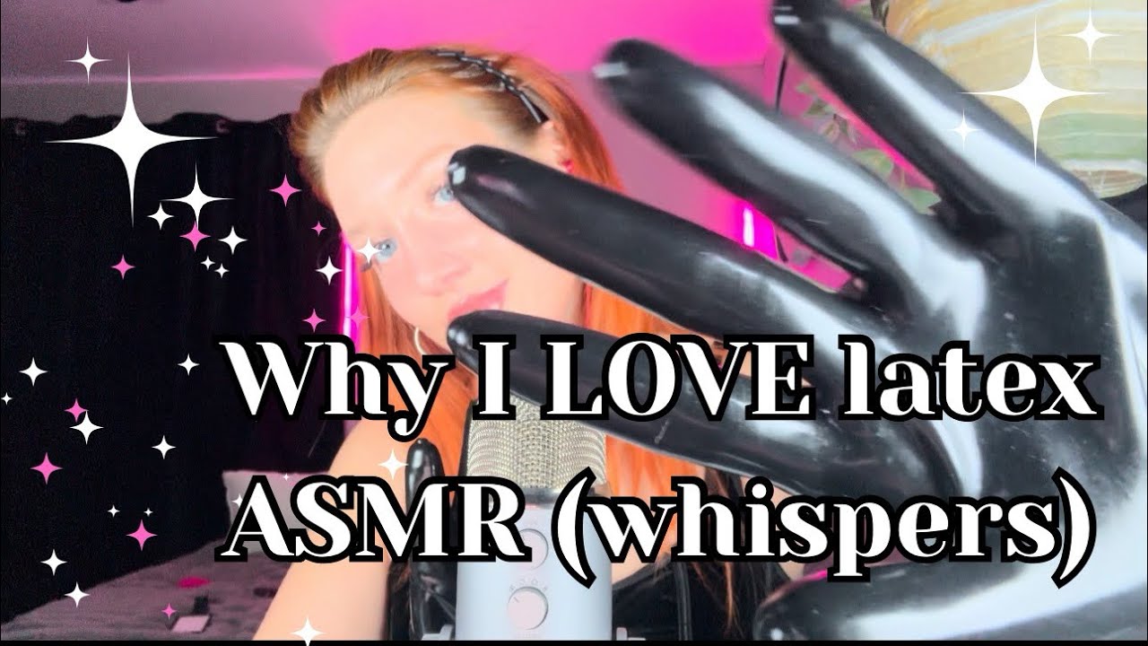 WHY I LOVE LATEX GLOVES (ASMR) ✨