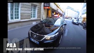 Renault Latitude - Parole de taxi Renault Latitude - Parole de taxi
