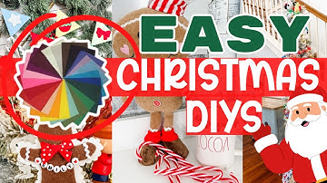 🎄Genius Ways to make Christmas DIYS using the cheapest craft supply!  Easy DIY Christmas Home Decor