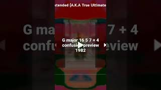 G Major 16 5 7 4 Confusion Preview 1982
