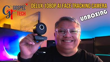 DELUX DCO7 1080P AI FACE TRACKING CAM