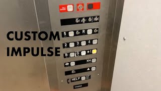 Dover Custom Impulse Traction Elevator - 100 Grand Street, New Britain, CT by Elevators Hotels and Aviation by TMichael Pollman 72 views 1 month ago 1 minute, 13 seconds