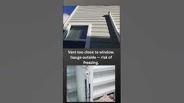 Looks like a working radon system but ... #inspectorbrian #homeinspection  #radonmitigation