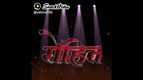 #rohit name video || name status || WhatsApp status