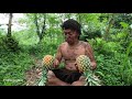 Primitive Life : Ep 58 - Forest people ask girls to help eat thorny fruits.