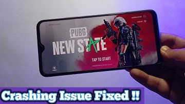 PUBG New State Crash Issue Fixed !!