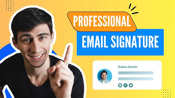 Create CUSTOM EMAIL SIGNATURE in 2025 like a PRO