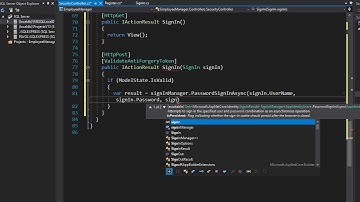 Beginning .NET Core MVC, Razor, API, Blazor, Azure Course - SignIn Action 28/34