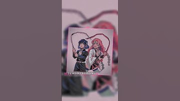 Mitsuri and Inosuke édit😌💕 #cute #demonslayer #edit #mitsurikanroji #inosuke #temarisunami #shorts