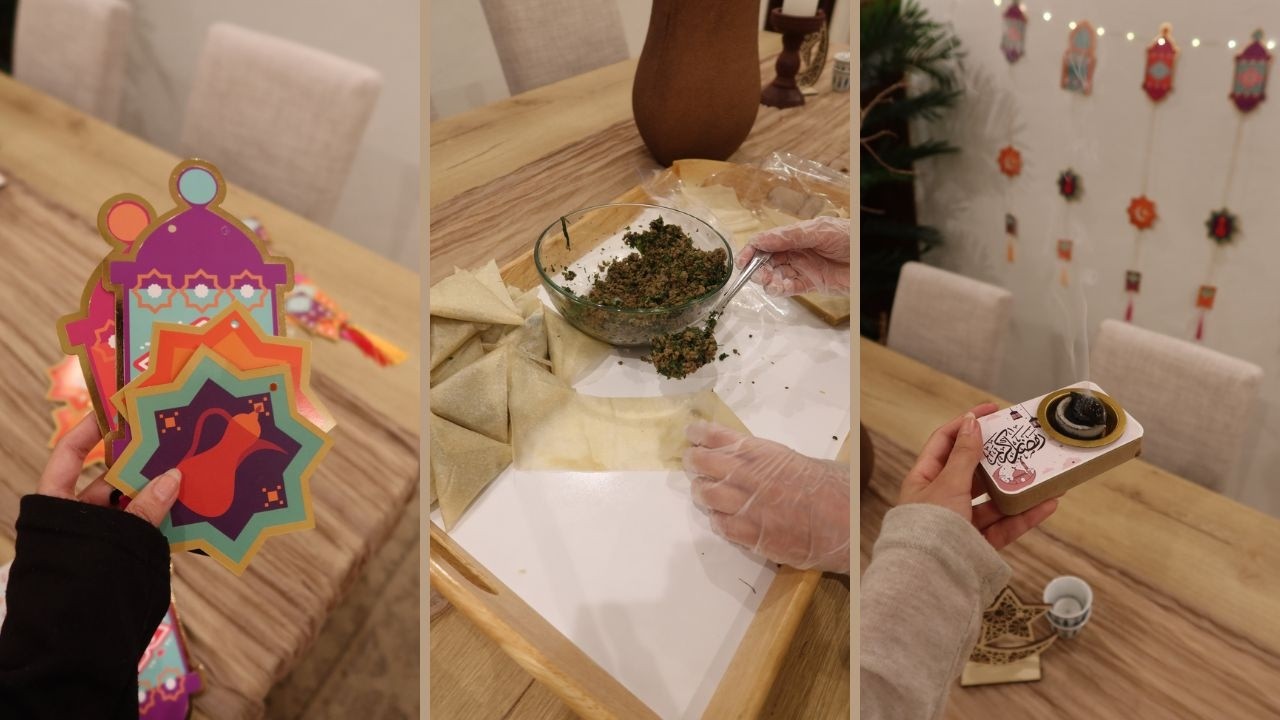 اول فلوق رمضاني مشتريات وفطور وتزيين وروتين غير