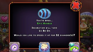 THE BEST WAY TO BREED EPIC HUMBUG ON EARTH ISLAND!!! (My Singing Monsters)