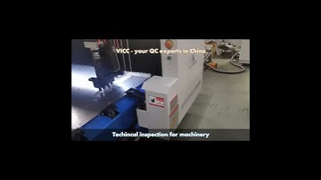 machinery inspection in China manufacturer before shipment
