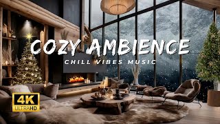 How to Create the BEST Relaxing Ambience: Fireplace, Snow, and Music