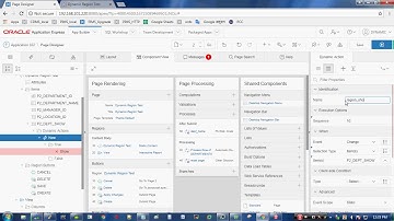 region show hide dynamic action in oracle apex 5