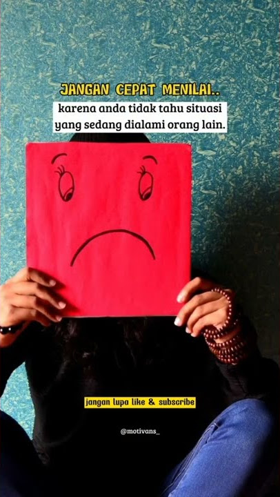 Jangan cepat menilai orang lain | Nasehat Singkat