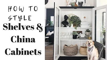 How do you get rid of china cabinets?
