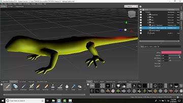 Mudbox 12 16 Point Light Properties