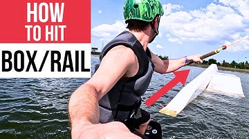 HOW TO HIT A BOXRAIL ON A WAKEBOARD!!!