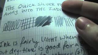 Here I review an ink by Diamine, by the title of "Indigo Blue". Her...