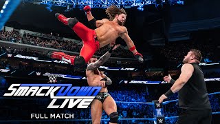 FULL MATCH - Styles, Orton & Nakamura vs. Owens, Zayn & Mahal: SmackDown LIVE, Dec. 19, 2017 screenshot 5