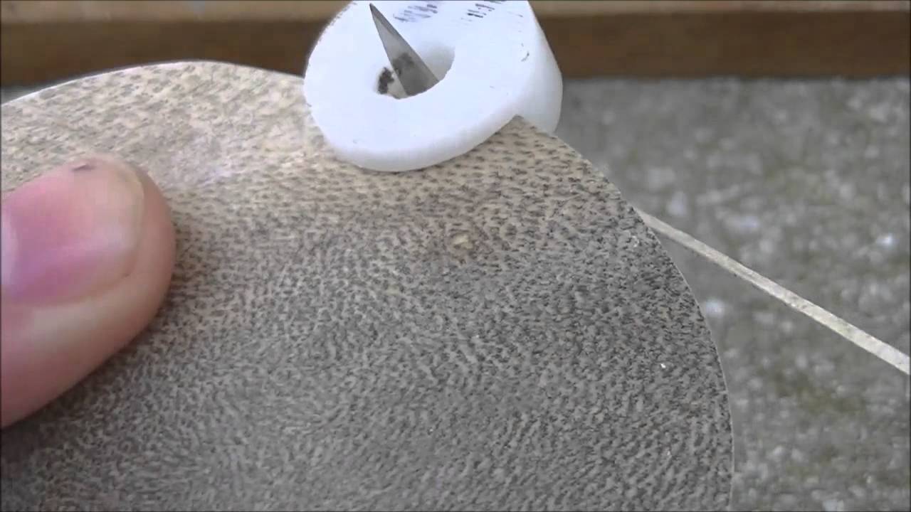 ¿Cómo cortar tientos en círculos?  