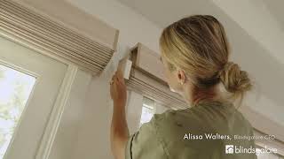 Natural Woven Shades Installation with Blindsgalore CEO Alissa Walters