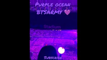 BTS army purple ocean after 2 years its so emotional 🥺💜 #bts #shorts #btsarmy #purpleocean💜💜#lovebts