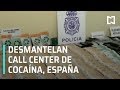 Desmantelan call center de distribución de cocaína - Expreso de la Mañana