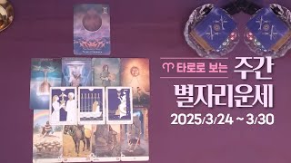 타로 | 25년 3월 넷째주 별자리운세 (3/24~3/30)