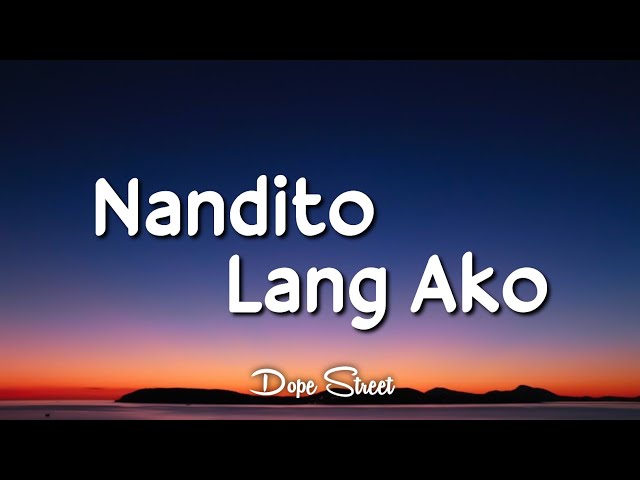 Nandito Lang Ako - Skusta Clee, Jnske, Leslie, Honcho, Bullet D, Flow G (Prod. by Flip-D) (Lyrics) class=