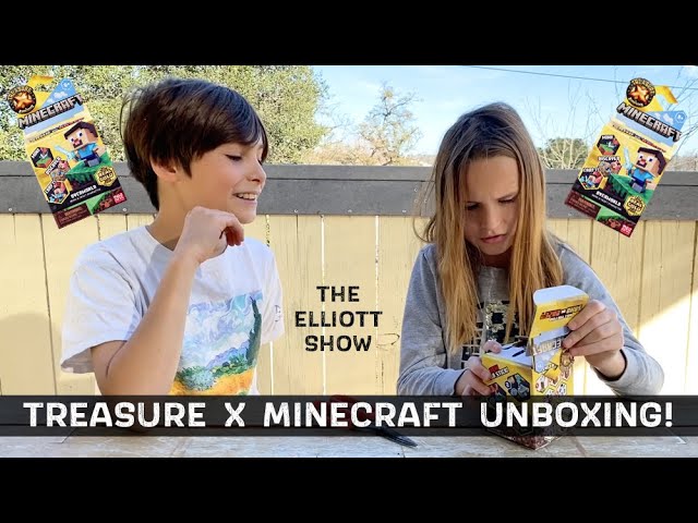 Unboxing d'un Trésor X Minecraft ⛏️🤩 #unboxing #tresorx #treasurex #