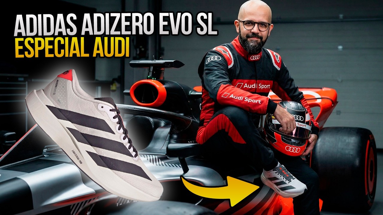 TÊNIS DA AUDI COM ADIDAS
