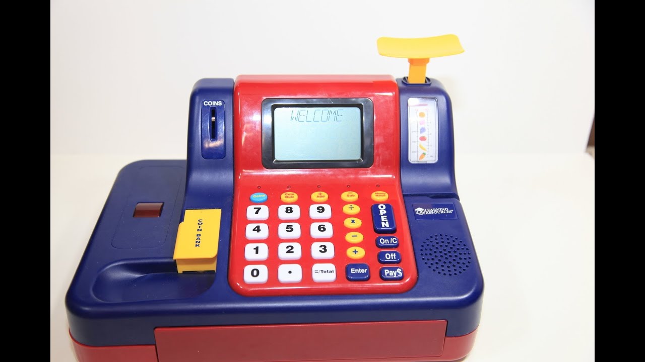 Learning Resources Teaching Cash Register Toy Educational ...